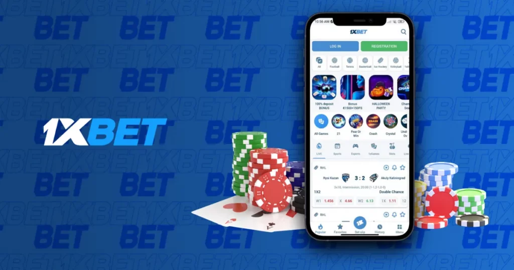 Login to account 1xBet