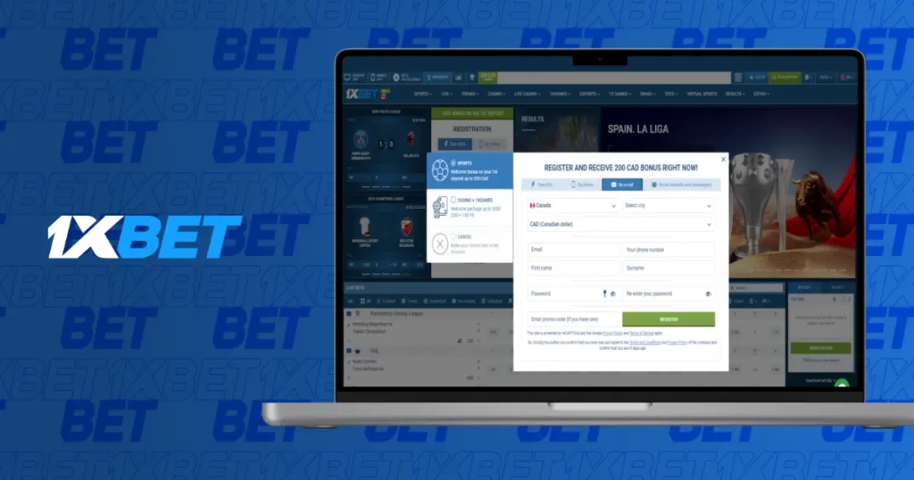 1xBet PC version for macOS