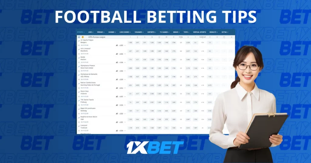 1xBet Advanced Football Betting